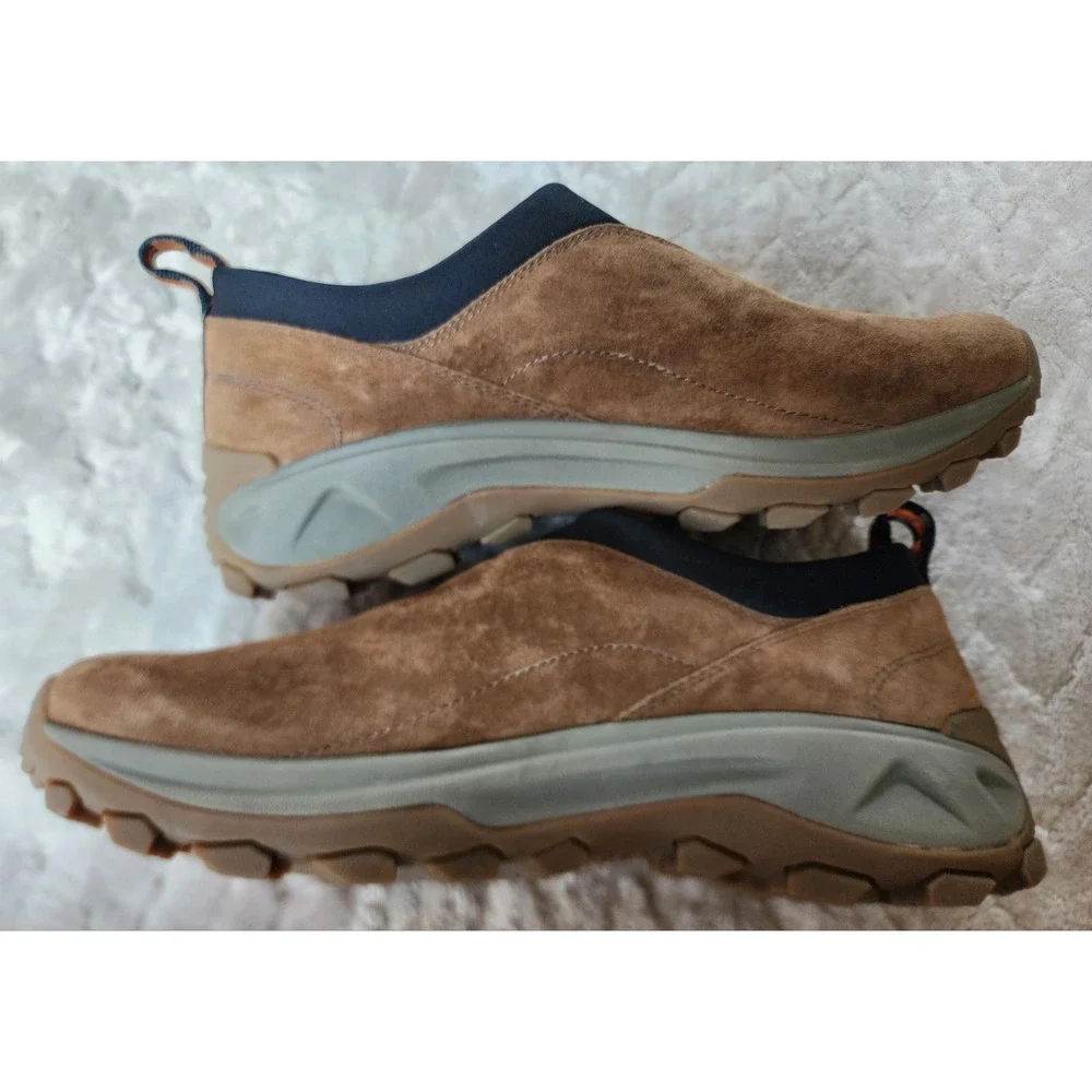 Merrell Winter Moc 3 Earth Brown Suede Mens Slip On Shoes 11 J004455